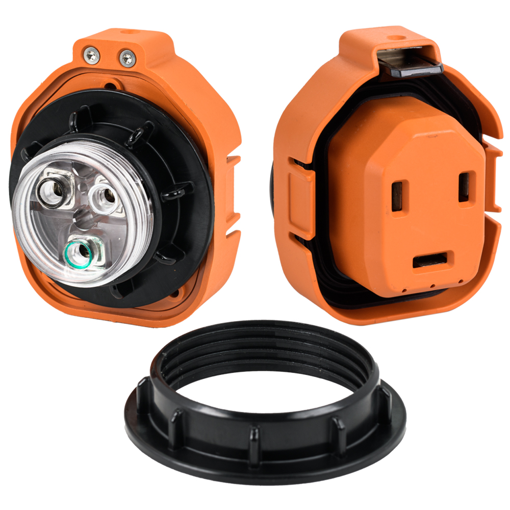 SmartPlug 30 AMP 125V Female Receptacle - Dockside SmartPlug 30 AMP 125V Female Receptacle - Dockside - Image 1