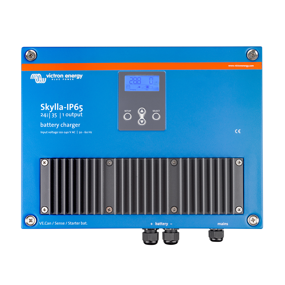 Victron Skylla-IP65 24/35 1+1 120-240VAC Battery Charger Victron Skylla-IP65 24/35 1+1 120-240VAC Battery Charger - Image 1
