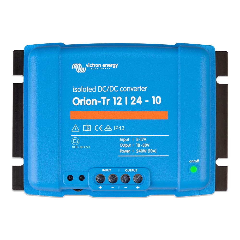 Victron Orion-TR DC-DC Converter - 12 VDC TO 24 VDC - 10A Isolated Victron Orion-TR DC-DC Converter - 12 VDC TO 24 VDC - 10A Isolated - Image 1