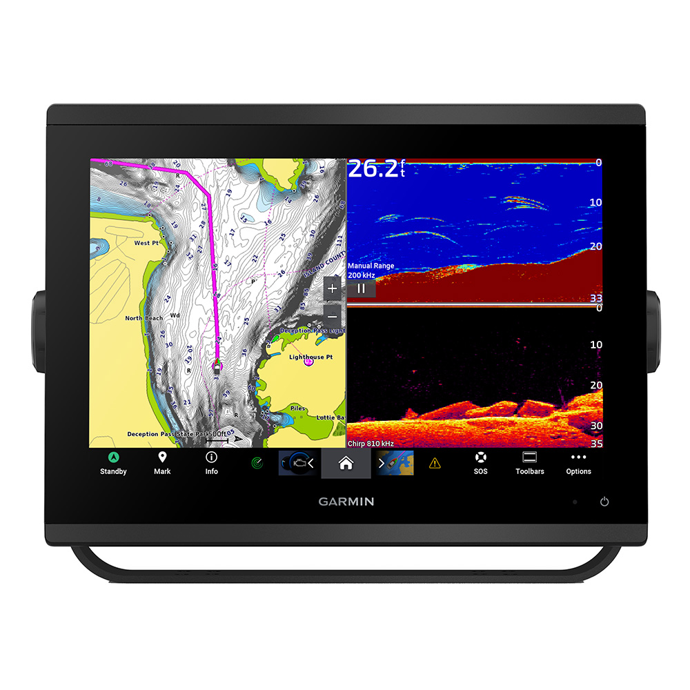 Garmin GPSMAP® 1243xsv Combo GPS/Fishfinder GN+ Garmin GPSMAP® 1243xsv Combo GPS/Fishfinder GN+ - Image 1