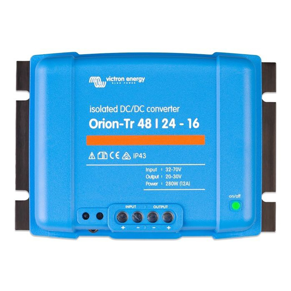 Victron Orion-TR DC-DC Converter - 48 VDC to 24 VDC - 16AMP Isolated Victron Orion-TR DC-DC Converter - 48 VDC to 24 VDC - 16AMP Isolated - Image 1