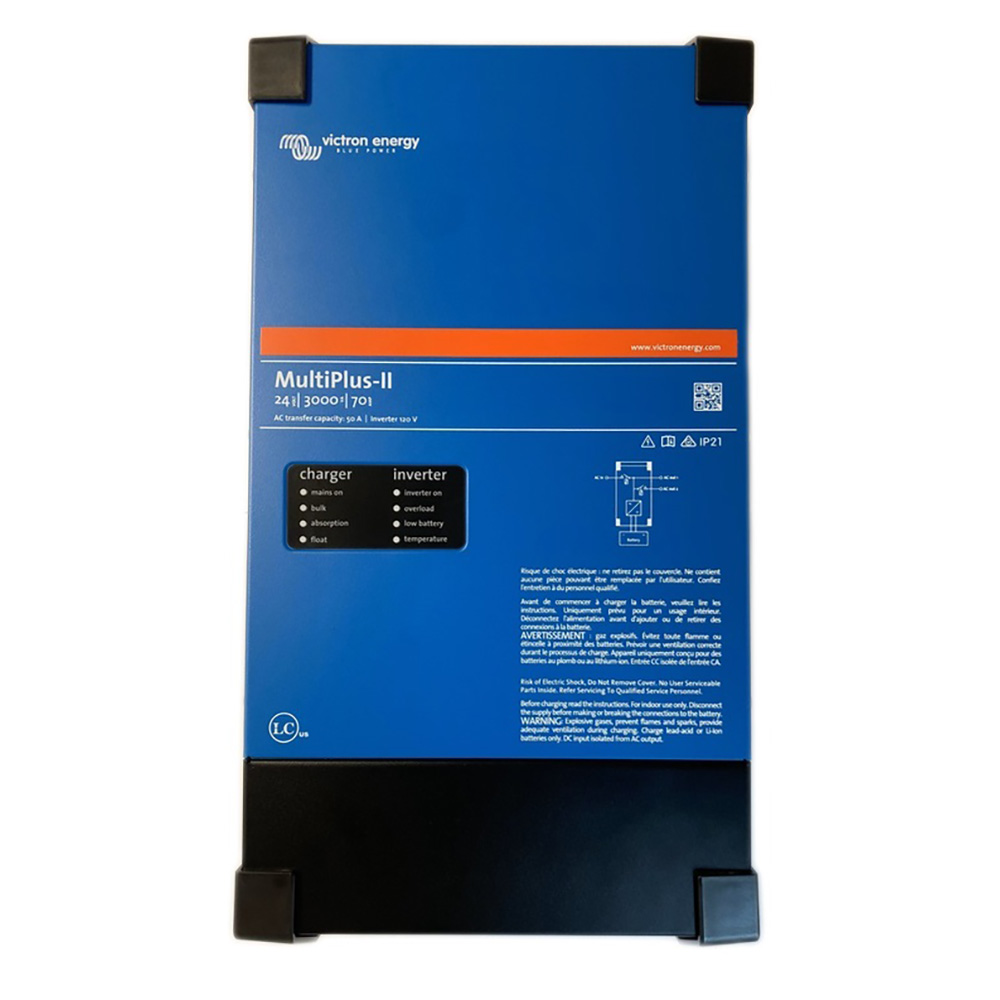 Victron MultiPlus-II 24/3000 - 70-50 - 120V - UL Approved Victron MultiPlus-II 24/3000 - 70-50 - 120V - UL Approved - Image 1