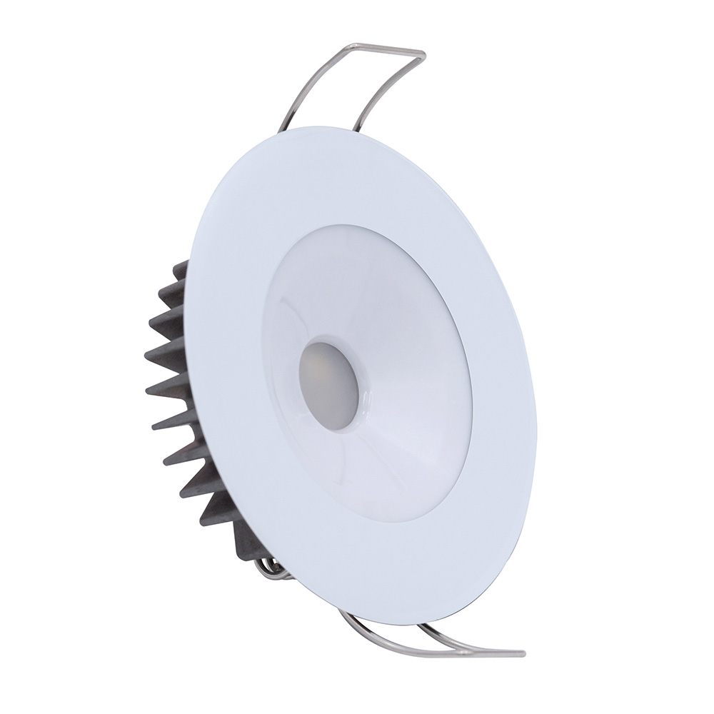 Lumitec Illusion Flush Mount LED Down Light - Warm White - Dimming - White Housing Lumitec Illusion Flush Mount LED Down Light - Warm White - Dimming - White Housing - Image 1