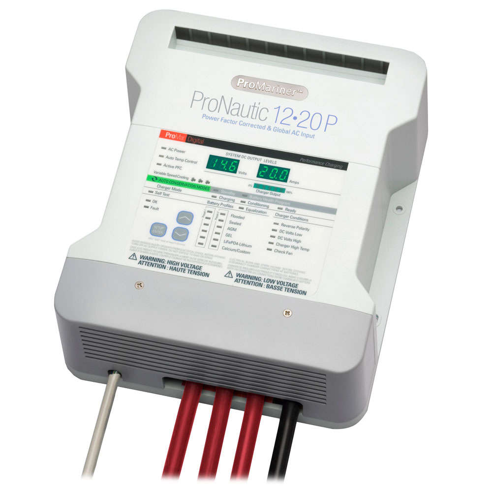 ProMariner ProNautic 1220P 20 Amp 3 Bank Battery Charger ProMariner ProNautic 1220P 20 Amp 3 Bank Battery Charger - Image 1