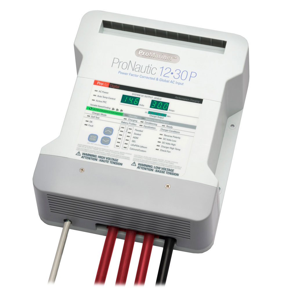ProMariner ProNautic 1230P 30 Amp 3 Bank Battery Charger ProMariner ProNautic 1230P 30 Amp 3 Bank Battery Charger - Image 1