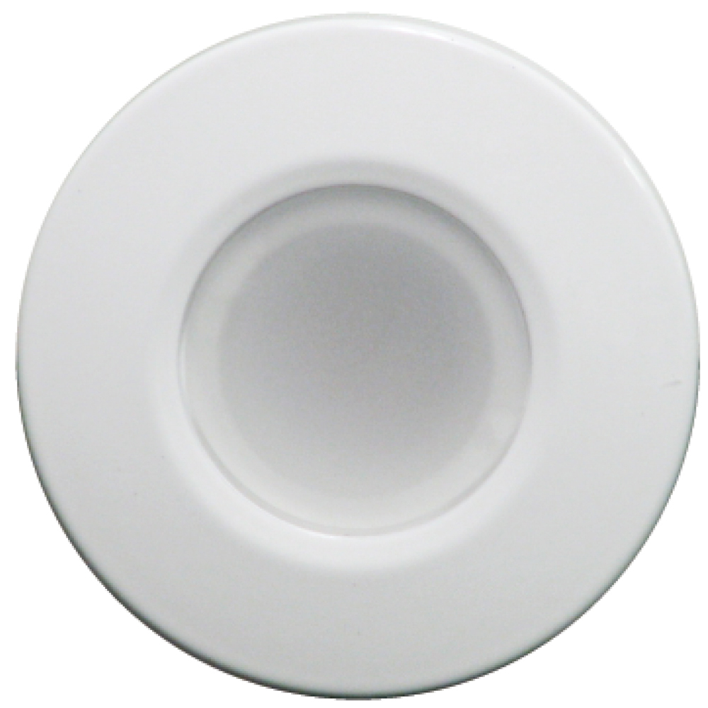 Lumitec Orbit - Flush Mount Down Light - White Finish - 2-Color Blue/White Dimming Lumitec Orbit - Flush Mount Down Light - White Finish - 2-Color Blue/White Dimming - Image 1