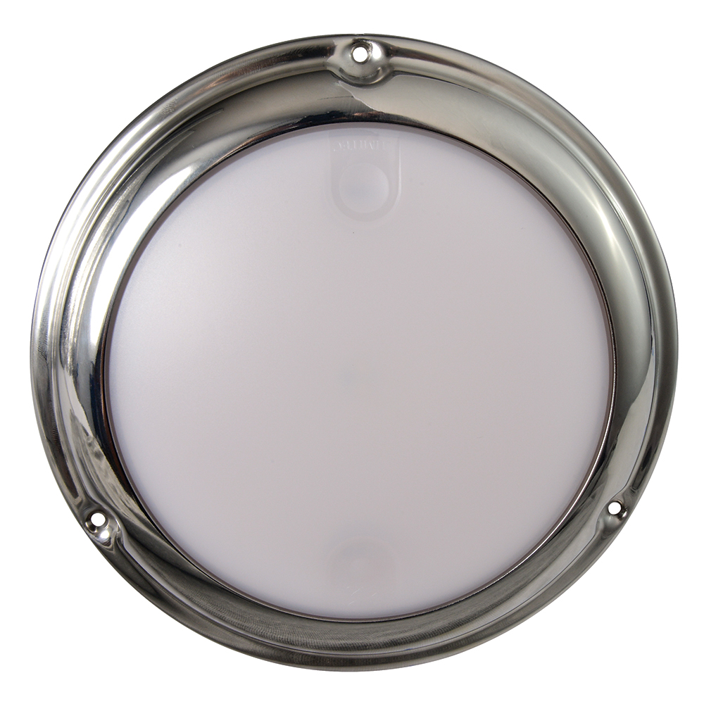 Lumitec TouchDome - Dome Light - Polished SS Finish - 2-Color White/Red Dimming Lumitec TouchDome - Dome Light - Polished SS Finish - 2-Color White/Red Dimming - Image 1