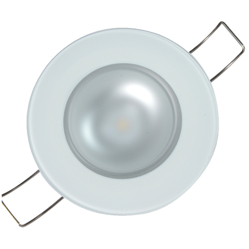 Lumitec Mirage Flush Mount Down Light Spectrum RGBW - Glass Bezel Lumitec Mirage Flush Mount Down Light Spectrum RGBW - Glass Bezel - Image 1