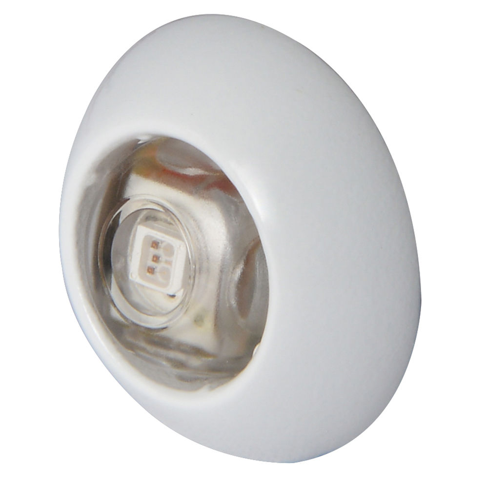 Lumitec Exuma Courtesy Light - White Housing - Blue Light Lumitec Exuma Courtesy Light - White Housing - Blue Light - Image 1