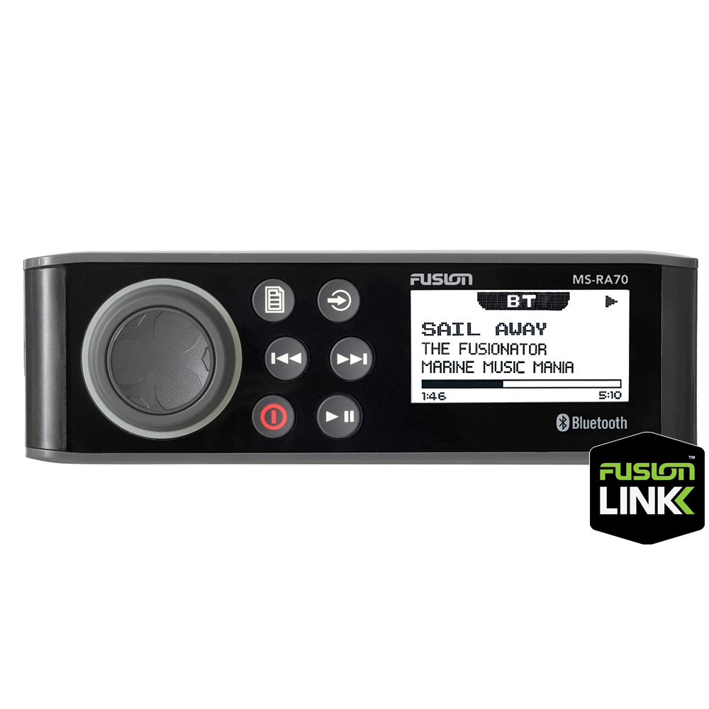 Fusion MS-RA70 Stereo w/AM/FM/BT - 2 Zone Fusion MS-RA70 Stereo w/AM/FM/BT - 2 Zone - Image 1