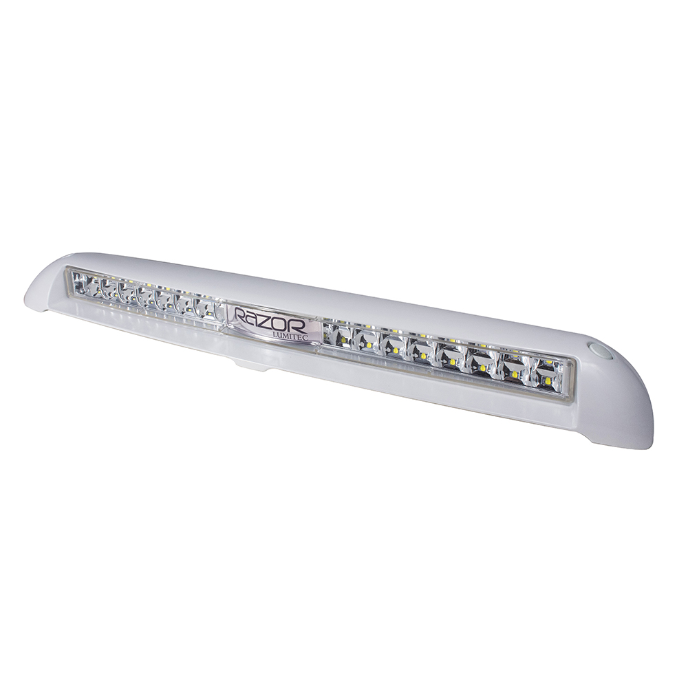 Lumitec Razor 18" Light Bar -Flood - White Lumitec Razor 18" Light Bar -Flood - White - Image 1