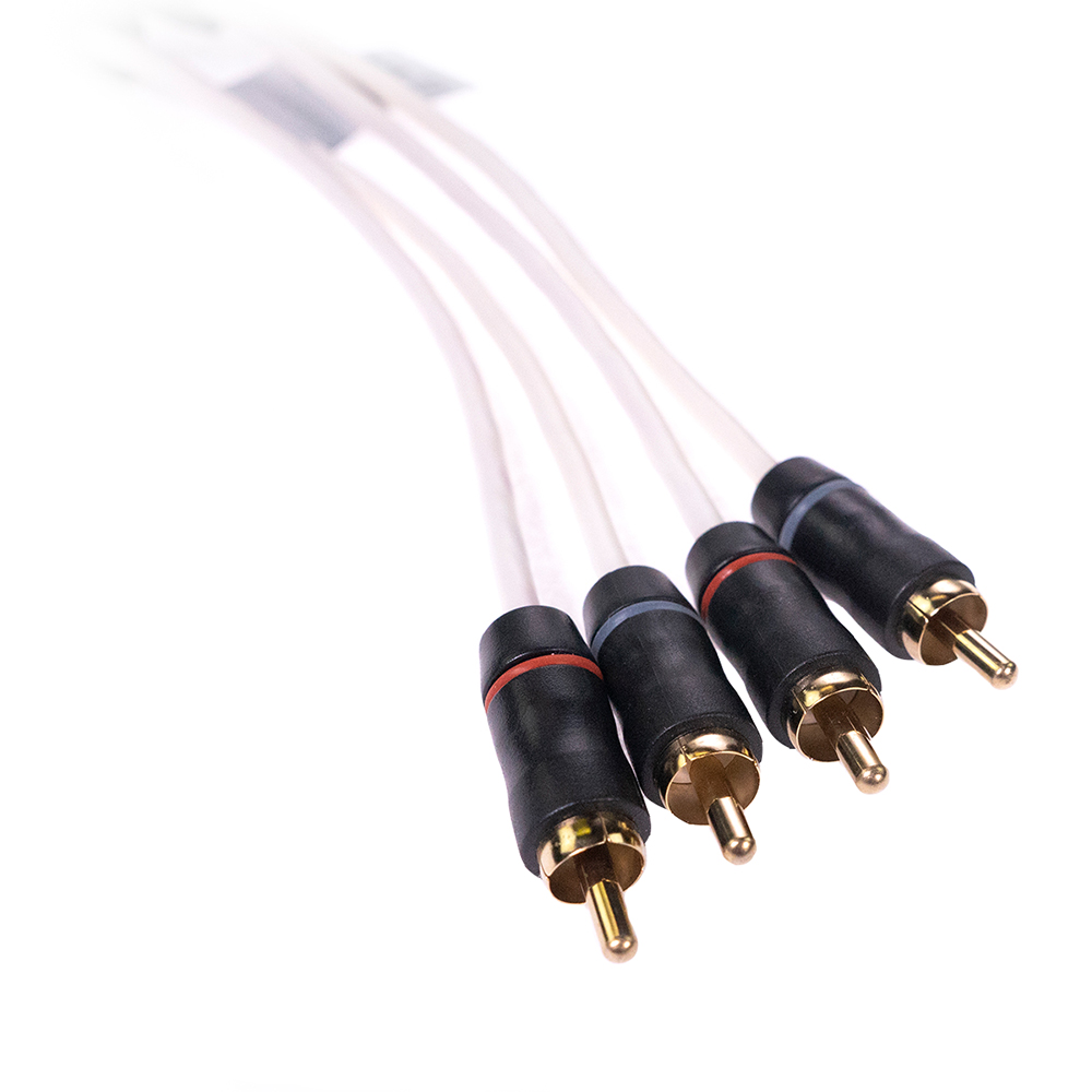 Fusion Performance RCA Cable - 4 Channel - 25' Fusion Performance RCA Cable - 4 Channel - 25' - Image 1