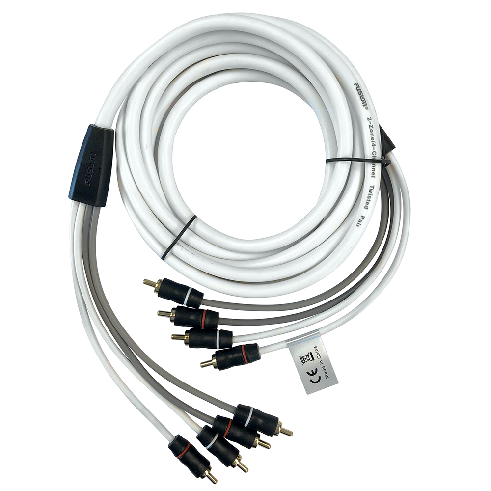 Fusion RCA Cable - 4 Channel - 25' Fusion RCA Cable - 4 Channel - 25' - Image 1