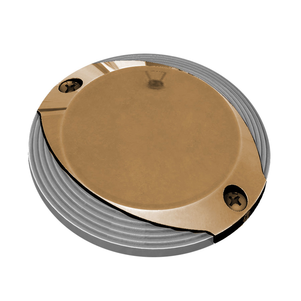 Lumitec Scallop Surface Mount Pathway Light - Spectrum RGBW/Warm White - Bronze Finish Lumitec Scallop Surface Mount Pathway Light - Spectrum RGBW/Warm White - Bronze Finish - Image 1
