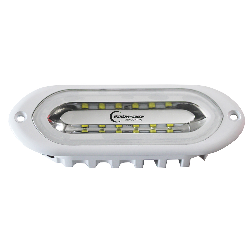 Shadow-Caster SCM-SL Series Flush Mount Spreader Light - White Housing - White/Blue/Red Shadow-Caster SCM-SL Series Flush Mount Spreader Light - White Housing - White/Blue/Red - Image 1