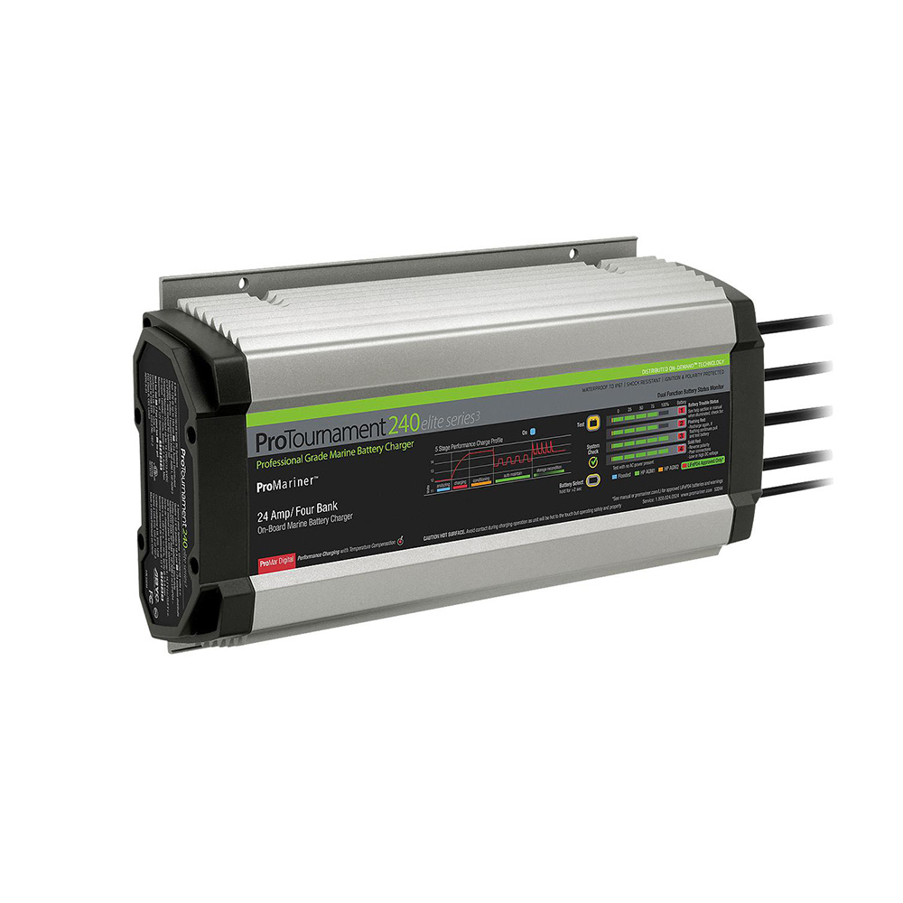 ProMariner ProTournament 240 Elite Series3 4-Bank On-Board Marine Battery Charger ProMariner ProTournament 240 Elite Series3 4-Bank On-Board Marine Battery Charger - Image 1