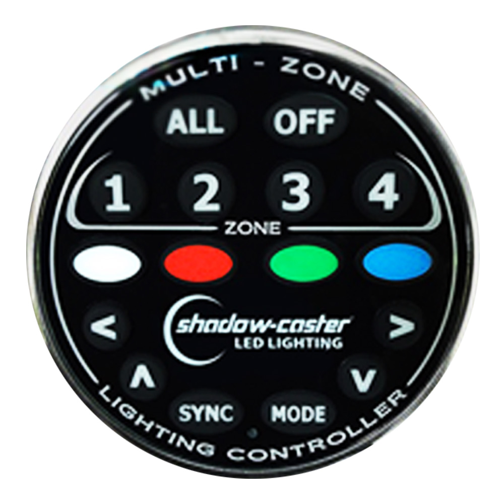 Shadow-Caster Round Zone Controller 4 Channel Remote f/MZ-LC or SCM-LC Shadow-Caster Round Zone Controller 4 Channel Remote f/MZ-LC or SCM-LC - Image 1