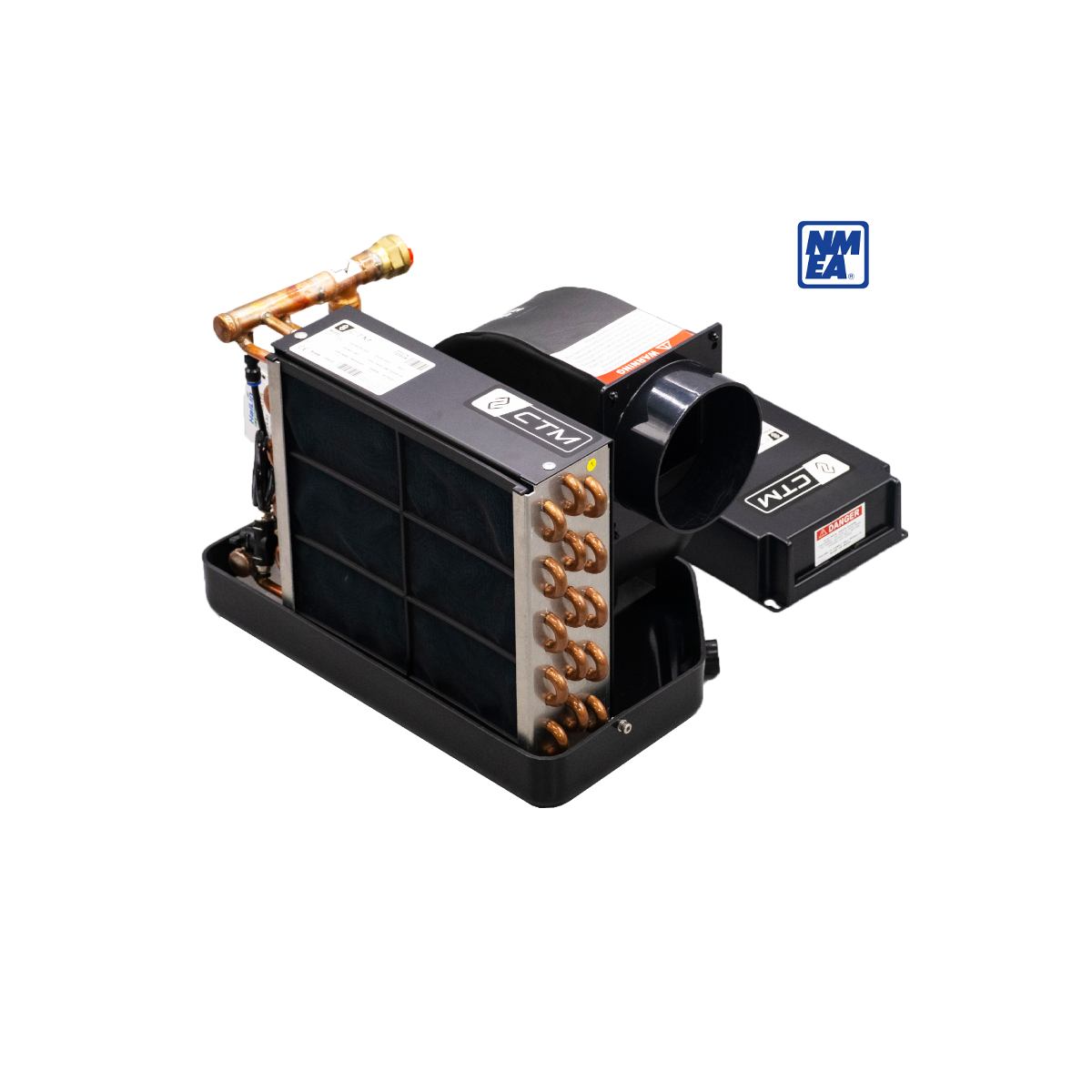 ctm-ah-10hn-air-handler-fan-coil-10000-btu-flow-control-valve-230v-5060hz-nmea-2000-1.jpg CTM AH-10HN Air Handler / Fan Coil 10,000 BTU - Flow Control Valve - 230V - 50/60HZ - NMEA 2000 - Image 1