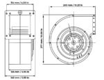 CTM Blower (Turbo) Assembly For Marine A/C Units (CT, DTU, STX, STQ, SXR, VTD, VCP & VRP) - 10K to 12K BTU's - 115V - Image 4