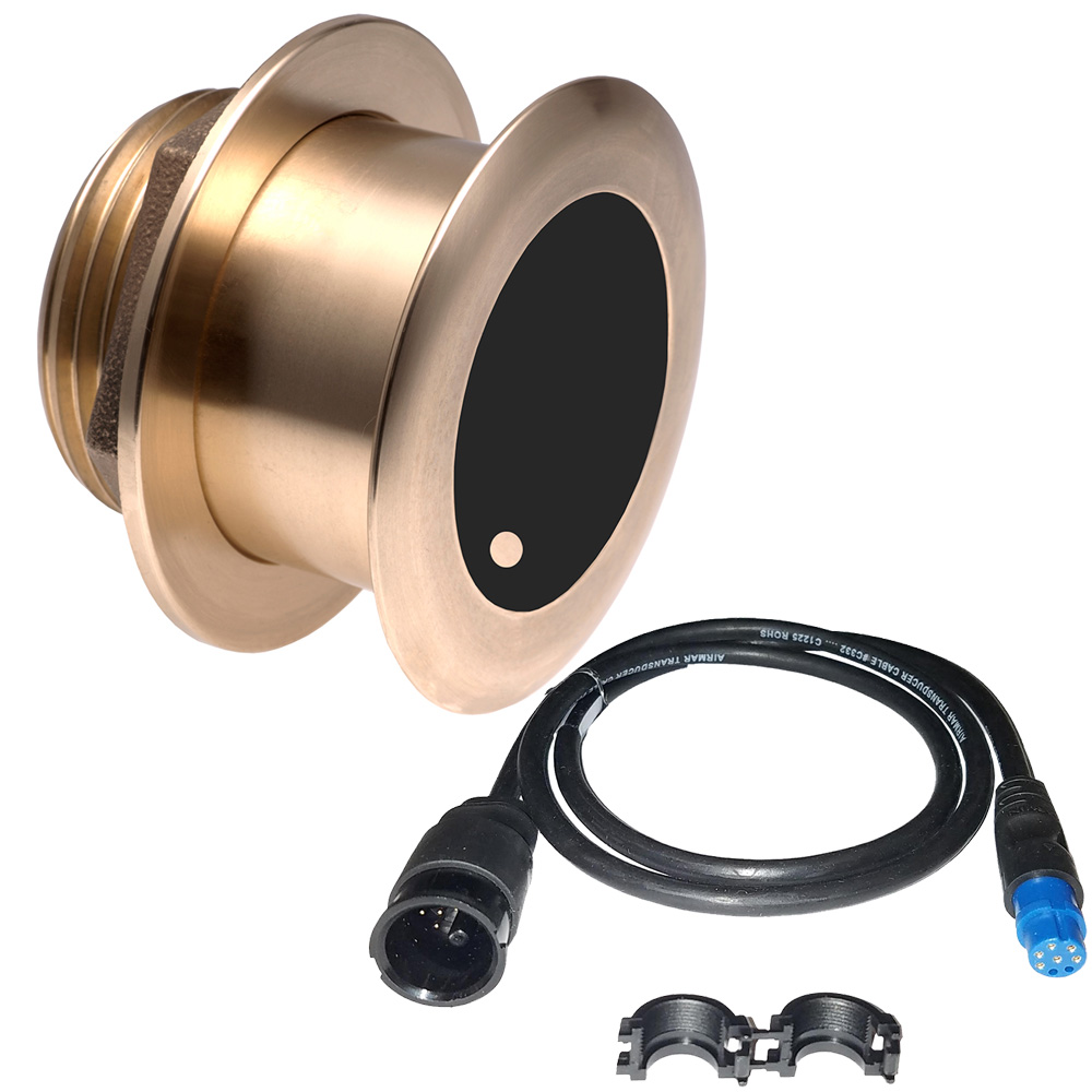 Airmar B175H Bronze 20 Degree Thru-Hull 1kW f/Garmin w/8-Pin Connector Airmar B175H Bronze 20 Degree Thru-Hull 1kW f/Garmin w/8-Pin Connector - Image 1