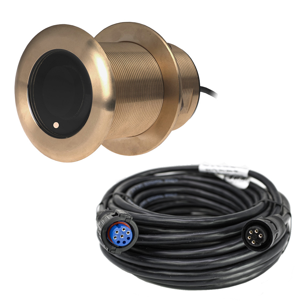 Airmar B60 Thru-Hull Transducer 12° Tilt, 8-Pin Garmin Connector, Depth & Temperature Airmar B60 Thru-Hull Transducer 12° Tilt, 8-Pin Garmin Connector, Depth & Temperature - Image 1